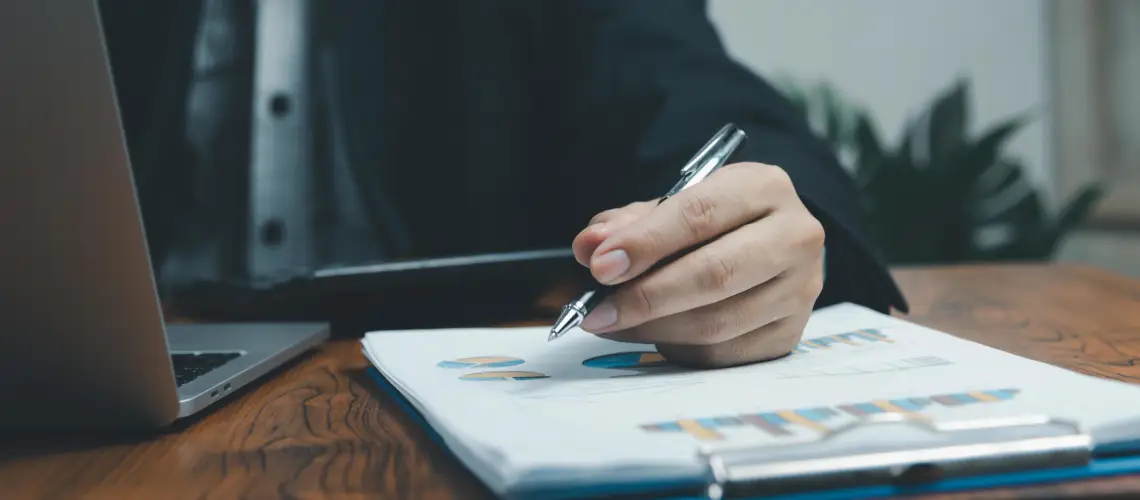 A digital tablet showing a property valuation report in Australia